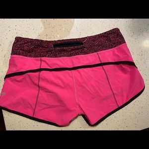Hot pink LuLu shorts